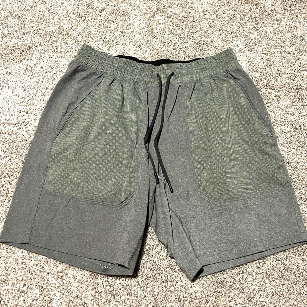 Grey Lululemon Shorts 8”